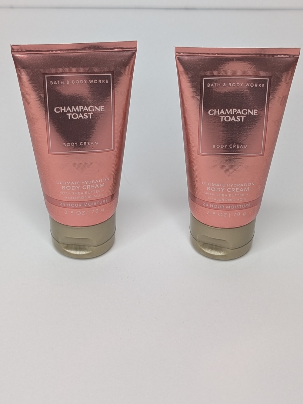 2 Set Bath & Body Works Champagne Toast Body Cream
